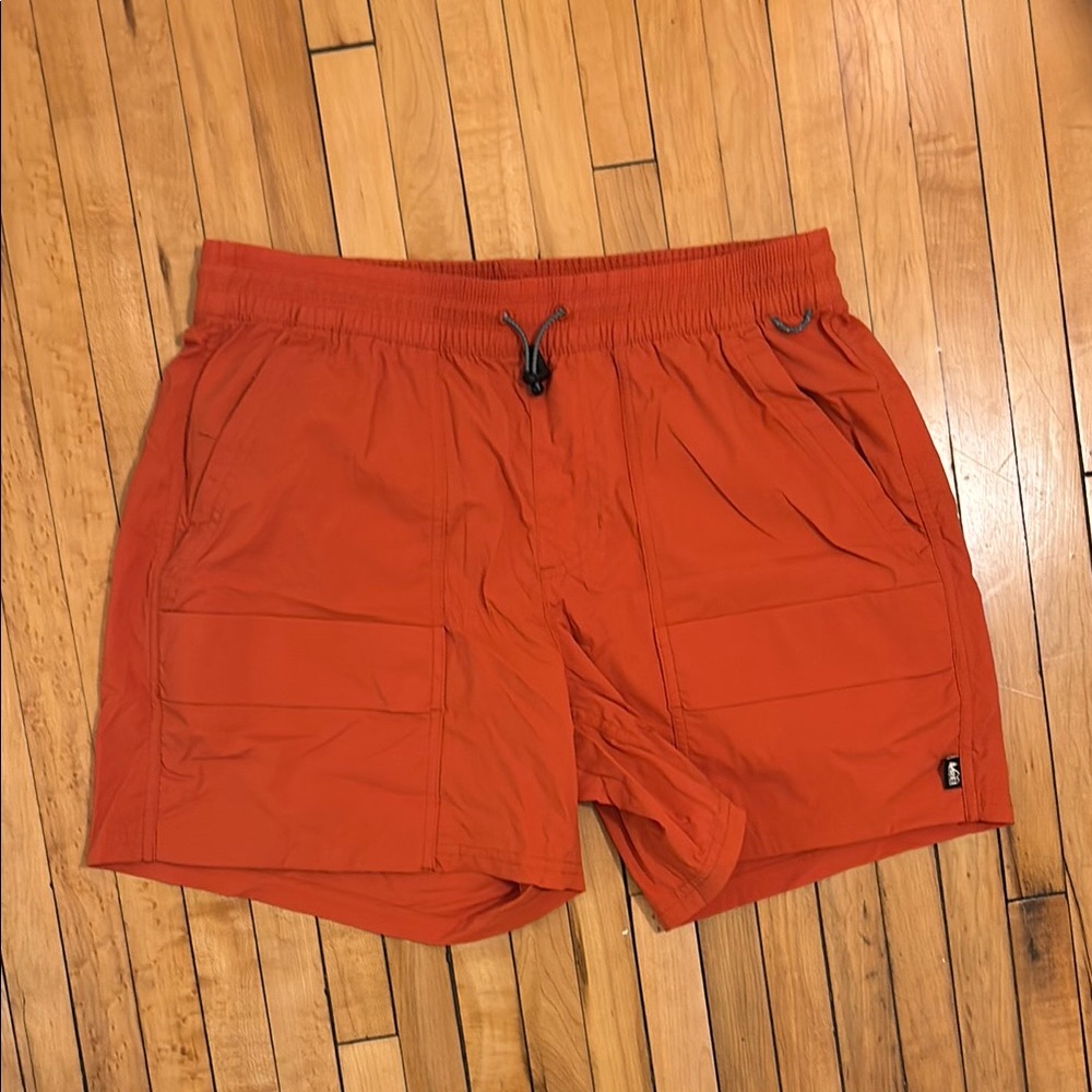 REI Co-op Trailmade Orange Shorts